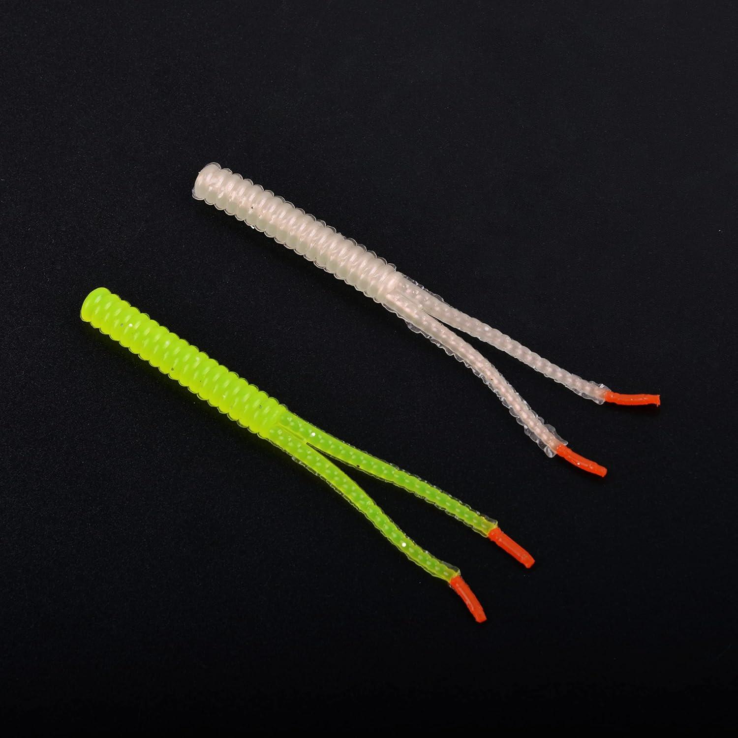 imageBuzzbaits Spinner Baits for Bass Fishing Spinnerbaits Fishing Lures with Split Tail Bait Trailers Swim Jigs Worm Baits for Bass Pike Trout Salmon Freshwater Saltwater