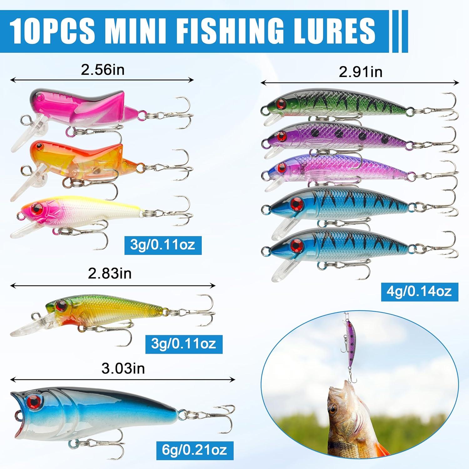 imageFishing Lures Spinner Baits Kit 30pcs Metal Spoon Lures Inline Spinnerbaits Mini Hard Baits for Bass Trout Walleye Crappie Freshwater Saltwater Fishing