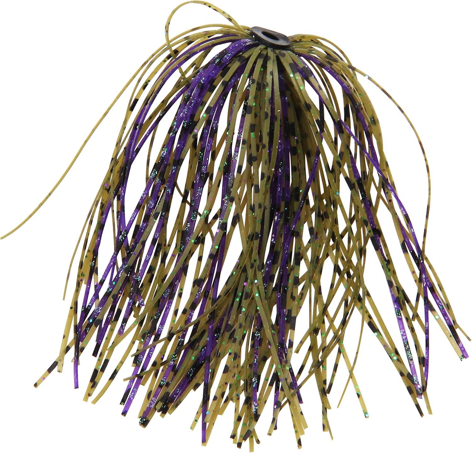 imageOROOTL Silicone Jig Skirts Spinnerbait Skirt Replacement Bass Fishing Lures for DIY Spinner Baits Buzzbaits Squid Jig AccessoriesASkirts12pcs