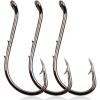 imageOctopus Hooks Baitholder Fishing Hook 100pcs Sharp Barbed Bait Holder Hooks High Carbon Steel Circle Hook for Freshwater Saltwater100pcs 30