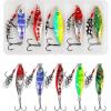 imageSaltwater Jigs Fishing Lures Kit Jigging Spoon Metal Lures Slow Pitch Vertical Jigs with Assist Hooks Inshore Hard Lures Spinners Jigging Blade Bait for Sea Fishing Tuna Salmon Grouper Bass38oz10g5pcs