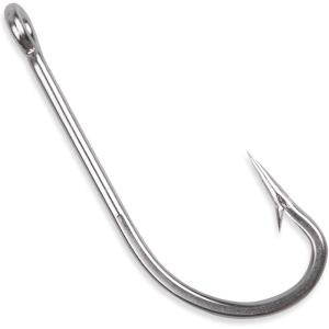 Stainless Steel Saltwater Fishing Hooks – 50pcs 34007 O’shaughnessy Hooks Forged Long Shank J Fishing Hooks Extra Strong Metal Fish Hooks Size 1/0-10/0(10/0-50pcs)