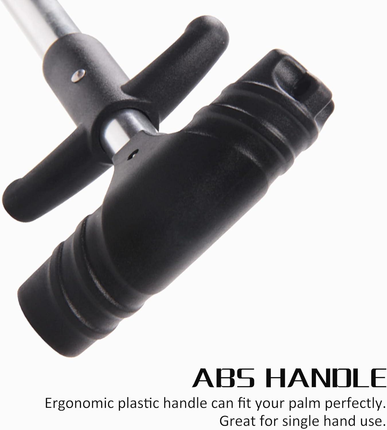 imageOROOTL Fish Hook Remover Tool Extractor Portable Easy Squeeze Out Fishing Hook Separator Aluminum Fish Dehooker Removal Puller for Saltwater Freshwater FishingSilver