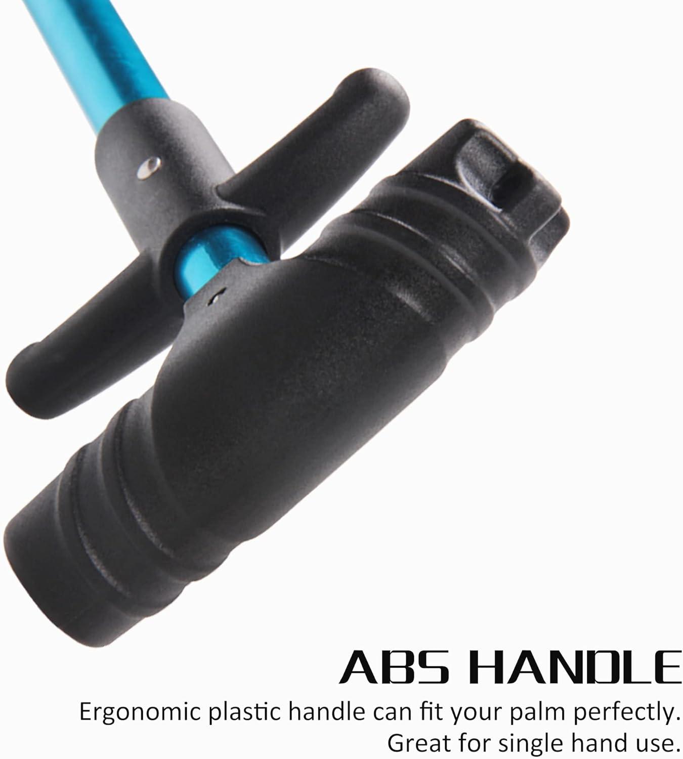 imageOROOTL Fish Hook Remover Tool Extractor Portable Easy Squeeze Out Fishing Hook Separator Aluminum Fish Dehooker Removal Puller for Saltwater Freshwater FishingBlue