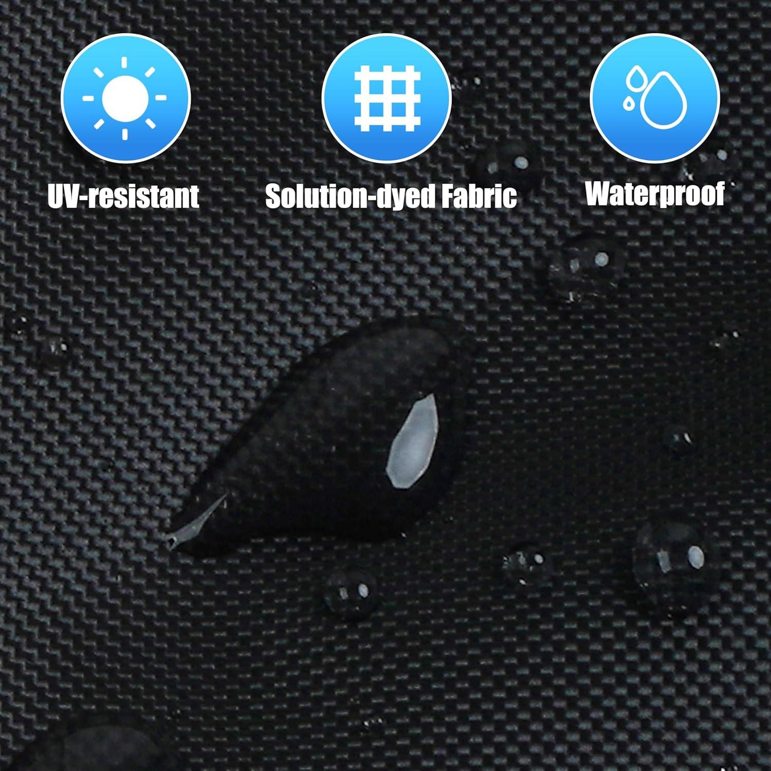 imageOROOTL Outboard Motor Covers Fit 5350HP Boat Motor Cover Waterproof ampamp Heavy Duty ampamp FadeResistant Oxford Fabric Outboard Engine Cover Accessories1520 HP