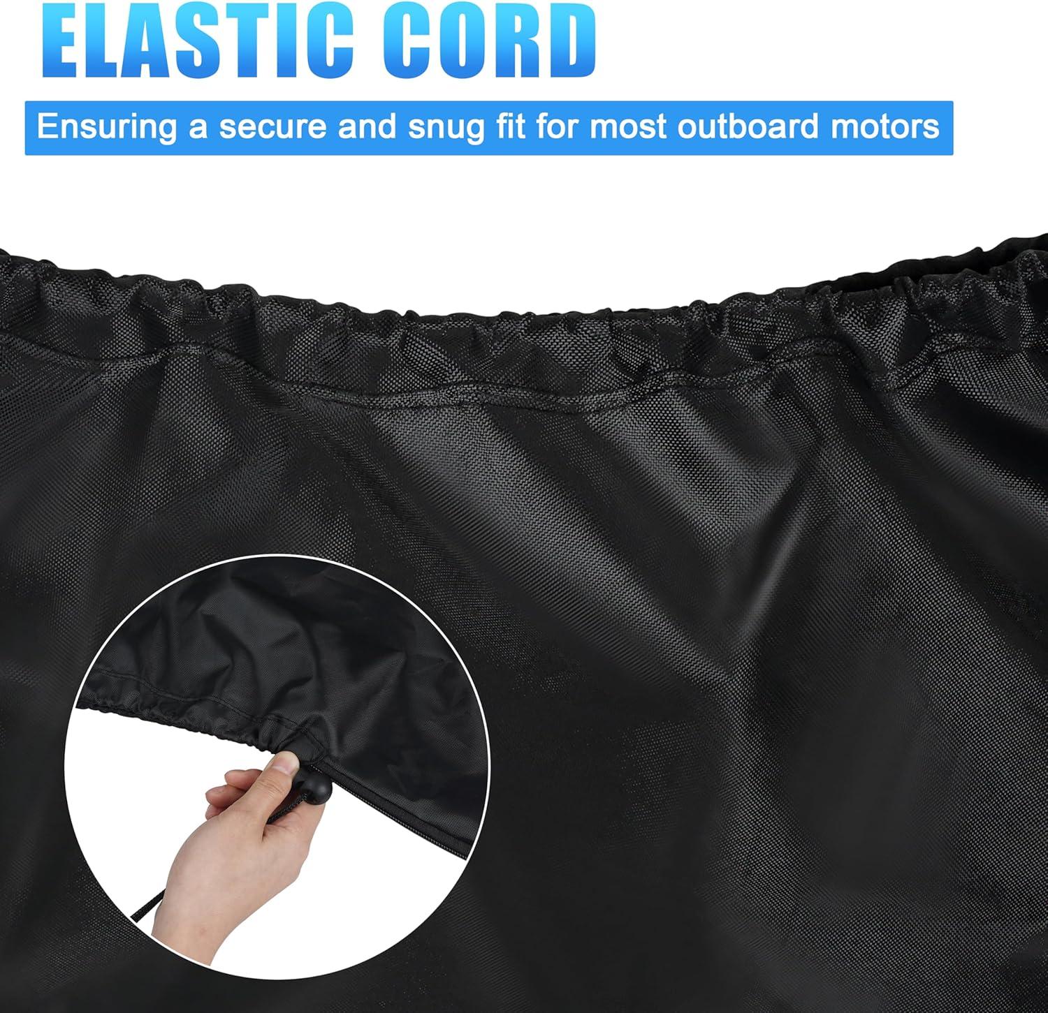 imageOROOTL Outboard Motor Covers Fit 5350HP Boat Motor Cover Waterproof ampamp Heavy Duty ampamp FadeResistant Oxford Fabric Outboard Engine Cover Accessories1520 HP