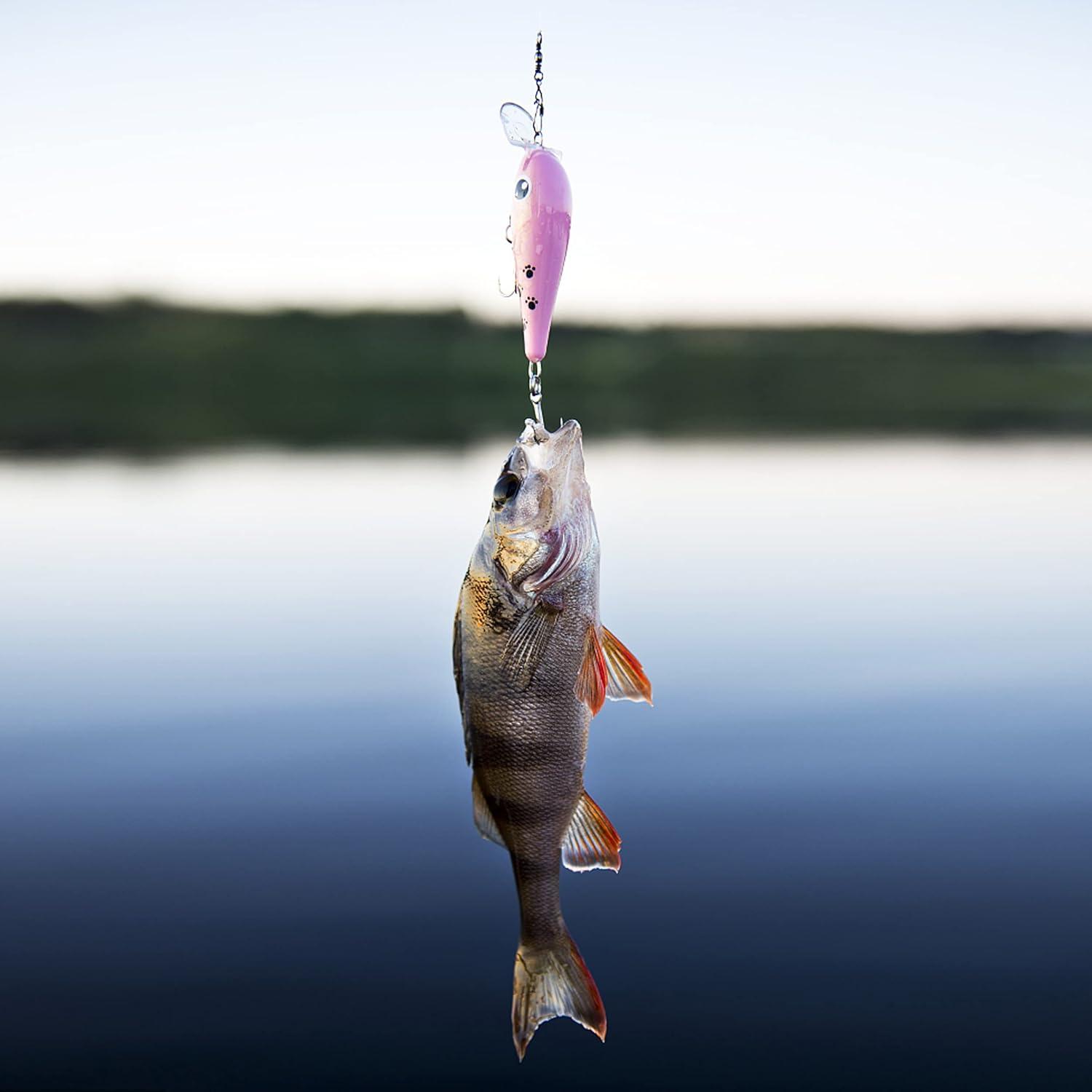 imageOROOTL Snap Swivels Fishing Tackle 120pcs Barrel Swivel with Safety Snaps High Strength Saltwater Swivels Snaps for Fishing Line Connector Accessories120pcs640LB