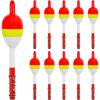 imageOROOTL Wood Slip Bobbers Fishing Floats and Bobbers 10pcs Spring Oval Stick Slip Floats Weighted Bobber for Crappie Catfish Trout Panfish Walleyes Fishing354in118in079in 10pcs