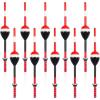 imageOROOTL Wood Slip Bobbers Fishing Floats and Bobbers 10pcs Spring Oval Stick Slip Floats Weighted Bobber for Crappie Catfish Trout Panfish Walleyes Fishing6in1in07in 10pcs