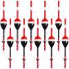 imageOROOTL Wood Slip Bobbers Fishing Floats and Bobbers 10pcs Spring Oval Stick Slip Floats Weighted Bobber for Crappie Catfish Trout Panfish Walleyes Fishing6in125in075in 10pcs