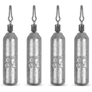 OROOTL Drop Shot Weights Fishing Sinkers, 30pcs Pencil Skinny Sinkers Kit Drop Shot Rig Weight with Barrel Swivel for Bass Fishing Freshwater Saltwater(3/4oz(21g)-30pcs)