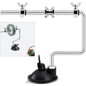 OROOTL Fishing Line Winder Spooler with Clamp Adjustable Stable Fishing Reel Spooler Machine Protable Spinning Reel Spool Spooling Station Winding System Device(Style C-With Suction Cup)