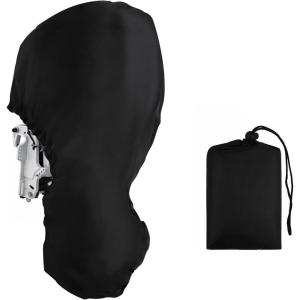 OROOTL Outboard Motor Covers Fit 5-350HP Boat Motor Cover Waterproof & Heavy Duty & Fade-Resistant Oxford Fabric Outboard Engine Cover Accessories(15-20 HP)